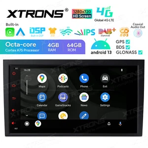 For Audi A4 S4 B6 B7 RS4 Android 14 8-Core 64G Car Stereo Radio GPS WIFI w/ OBD - Picture 1 of 18