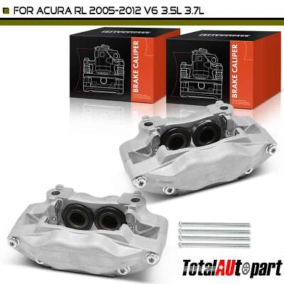 Nuevas pinzas de freno 2 piezas sin soporte para Acura RL 2005-2012 delanteras izquierda y derecha Foto 1 de 4