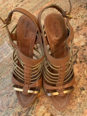 Гладиаторские сандалии Mui Mui - Изображение 1 из 3