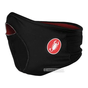NEW Castelli VISO Thermal Winter Windstopper Cycling Face Mask : BLACK - Picture 1 of 1