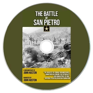 San Pietro (1945) Public Domain Film Supplied On DVD Free UK Postage - Picture 1 of 2