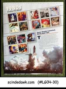 UNITED STATES USA - 2000 CELEBRATE THE CENTURY 1980s EVENTS - MIN/SHT MNH - Picture 1 of 1