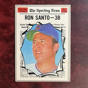 1970 Topps Set Ron Santo All-Star #454 Chicago Cubs - En muy buena condición-excelente - Imagen 1 de 2