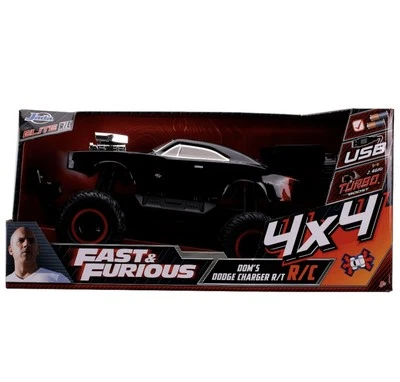 Fast & Furious Elite 4x4 Dom’s Dodge Charger RC – USB Turbo Boost Off-Road Truck - Image 1 of 3