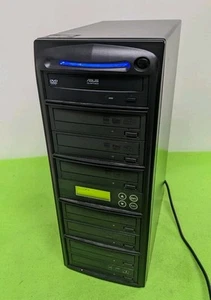 Asus QuieTrack DVD CD Pro Duplicator Tower 1 x 7 Target Drives - Picture 1 of 5