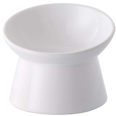 Keramik Katzenfutter Schale 12 cm 15 Grad Neigung Anti Erbrechen - Bild 1 von 4