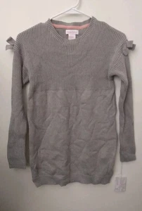 TOMMY BAHAMA YOUTH GIRL'S RIBBED AND BOWS SWEATER, SIZE L (14) - Picture 1 of 4