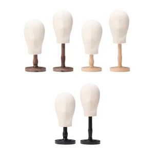 Modèle de mannequin, mannequin, tête de tissu tête polyvalente avec le - Picture 1 of 34