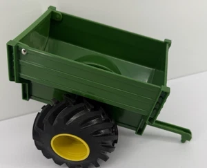 Tomy John Deere Monster Tread Farm Grain Wagon ~ Plastic Toy Lift Gate ~ Green - Picture 1 of 7