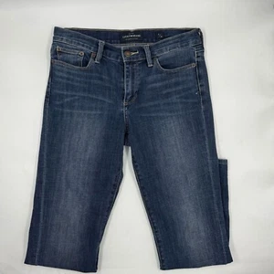 Lucky Brand Damen süße kurze Jeans Größe 6 blau Baumwollmischung Stretch bauchfreies Bein - Bild 1 von 10