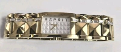  Reloj Esprit Gold Houston usado en excelente estado *necesita batería* Foto 1 de 4