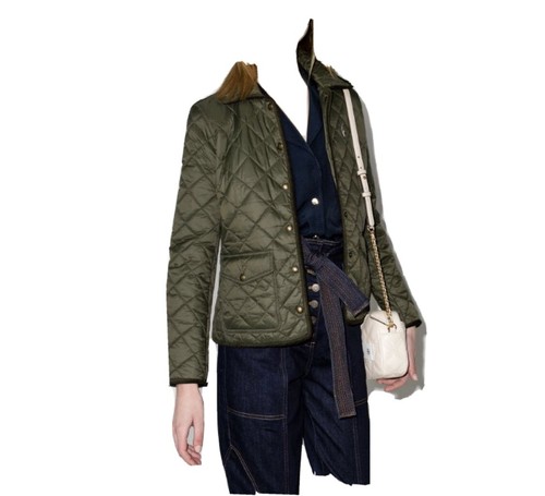 giacca trapuntata tory burch