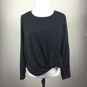 41 Hawthorn Black Long Sleeve Blouse Size Small - Picture 1 of 5