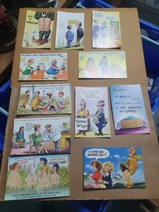 11 Comic Saucy Postcards (BC) - Picture 1 of 4