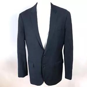 J.Crew Ludlow Tollegno 1900 40L Blazer Largo Lana Abrigo Deportivo Chaqueta Azul PLS LEER - Imagen 1 de 21