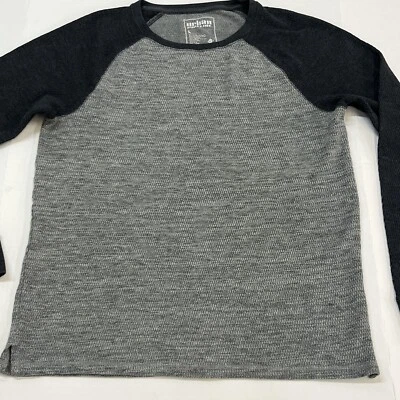 Urban Pipeline Baselayer Long John Shirt Men Large Gray Contrast Sleeve Outdoor - Image 1 of 4