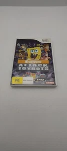 NICKTOONS ATTACK OF THE TOYBOTS - NINTENDO Wii PAL Complete - Picture 1 of 4