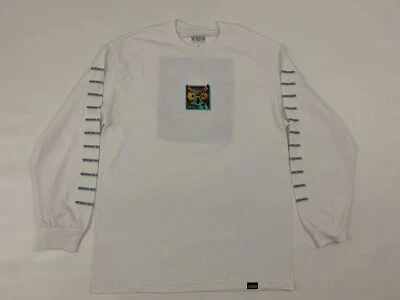 Camiseta blanca gráfica Meridian Skate Boards para hombre talla L Foto 1 de 3