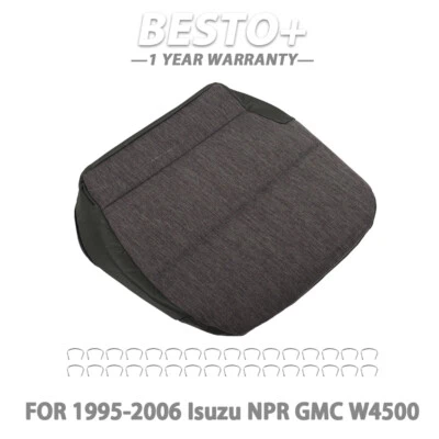 For Isuzu NPR GMC 1995-2005 2006 W4500 Front Driver Side Seat Bottom Cover NEW - Image 1 of 4