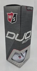Wilson Staff Duo Soft Golf Balls - 3 Golf Balls - Picture 1 of 1