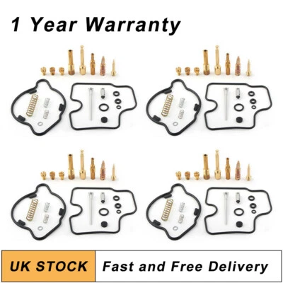 4 Sets New Carburetor Carb Rebuild Repair Kits For Honda 1995-98 CBR600F3-CBR600 - Image 1 of 4
