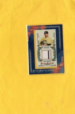 2011 ALLEN & GINTER GAME USED MEMORABILIA RICKY NOLASCO #AGR-RN - Image 1 of 2
