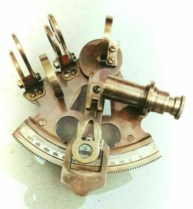 Working Nautical Sextant Instrument 3" Full Brass Gift - Picture 1 of 8
