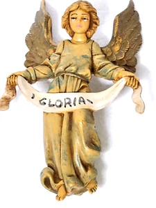 Resin Gloria 4” Angel #13 w/ fountain mark part for nativity - Picture 1 of 6