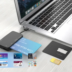 Lettore di schede USB 2.0 tutto in uno 6 in 1 Supporto da 480 Mbps Smart Card TF - Bild 1 von 10