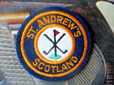 De colección - Enlaces de golf ST. ANDREWS - Parche de 2,75" - The Old Course - Escocia Foto 1 de 2