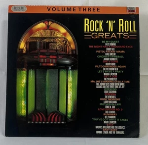 Various - Rock 'N' Roll Greats Volume 3 12" Vinyl Record LP Compilation Album - Picture 1 of 8