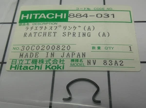Genuine Hitachi 884-031 884031 Ratchet Spring for NV83A2 Coil Nailer - Picture 1 of 3