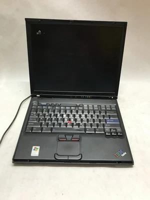 IBM ThinkPad T42 14" Laptop Intel Pentium 256MB RAM NO HDD/OS BIOS LOCKED!! - DW - Image 1 of 4