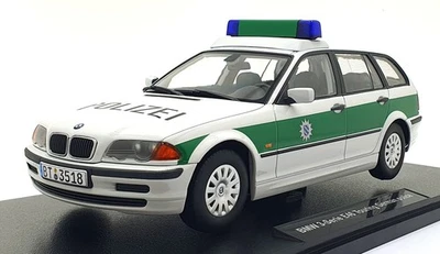 Carro de polícia alemão de turismo escala 1/18 KKDC181464 - BMW 3-Series E46 - Imagem 1 de 4