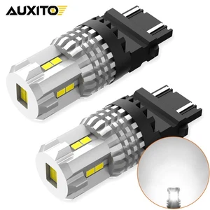 3156 AUXITO 3157 SMD LED Luz de señal inversa trasera freno 6000K bombillas súper blancas - Imagen 1 de 10