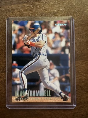 Fleer Baseball #121 1996 Alan Trammell Tiffany paralelo casi nuevo-como nuevo Foto 1 de 2