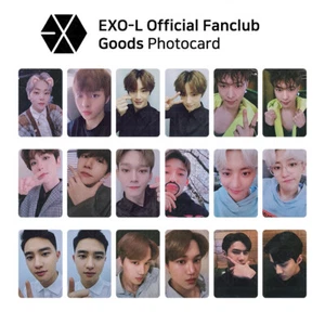 EXO EXO-L Official Fan Club Goods Photocard KPOP - Picture 1 of 63