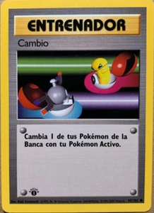 1st Edition SPANISH Switch 95/102 Base Set - Common Pokemon Card Shadowless LP - Picture 1 of 2