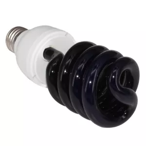 E27 220V40W UV Ultraviolet Fluorescent Blacklight Low Energy CFL Light Bulb Lamp - Picture 1 of 3
