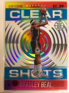 Panini Illusions 2020-21 disparos transparentes Bradley Beal #14 Wizards - Imagen 1 de 3