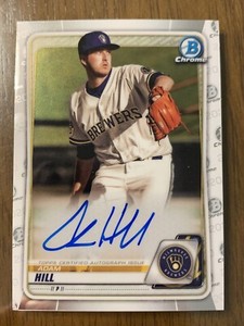 2020 Bowman Chrome Prospects Adam Hill Auto #CPA-AHI
