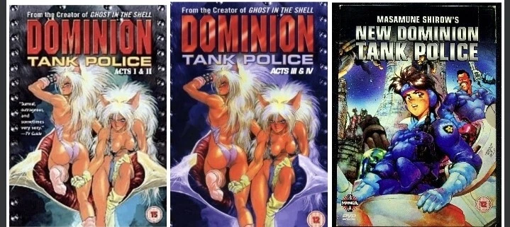 Dominion Tank Police  DVD - Acts 1 2 3 4 and  NEW. I II III IV & NEW  R2 PAL  - Image 1 of 1