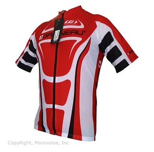 Louis Garneau Sport Tour Diamond jersey men's road cycling semi relax fit F Zip - Picture 1 of 3