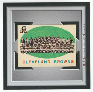 1959 Topps CLEVELAND BROWNS #161 NM **awesome football card** TD89