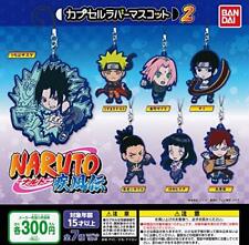 Naruto Shippuden Capsule rubber mascot 2 Gashapon All 7 types set capsule toy 
