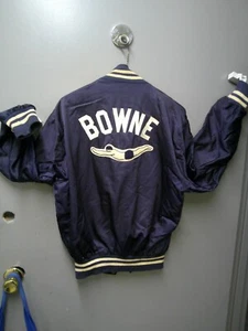 Vintage Varsity Swim Team Jacke 1970 1973 Ära John Bowne High Flushing NY - Bild 1 von 7