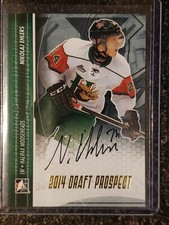 2014-15 ITG Draft Prospects Autograph GOLD NIKOLAJ EHLERS /20 SSP! Winnipeg Jets