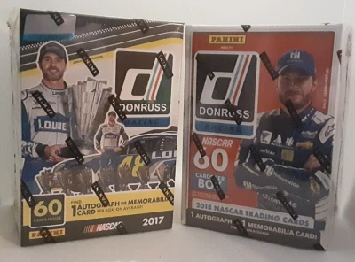 2017 & 2018 Panini Donruss Racing NASCAR 6-pack Blaster Box - Image 1 of 3