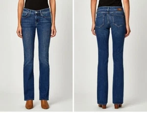 NEW Mavi Jeans Molly Regular Rise Classic Boot Cut Dark Wash Boho Size 27 - Picture 1 of 12