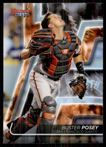 2020 Bowman's Best Refractors Buster Posey #4